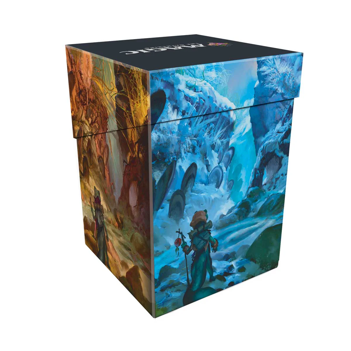 Bloomburrow Season Lands: Swamp (Summer) 100+ DECK BOX® Black for Magic: The Gathering - Image 3