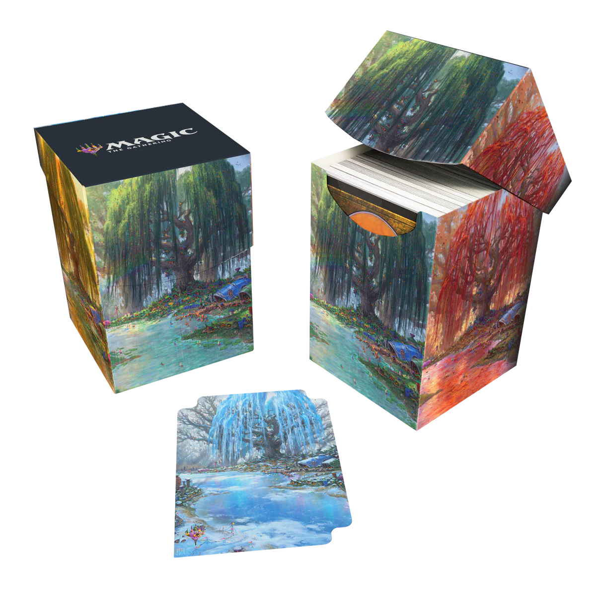 Bloomburrow Season Lands: Three Tree City (Summer) 100+ DECK BOX® Multi for Magic: The Gathering