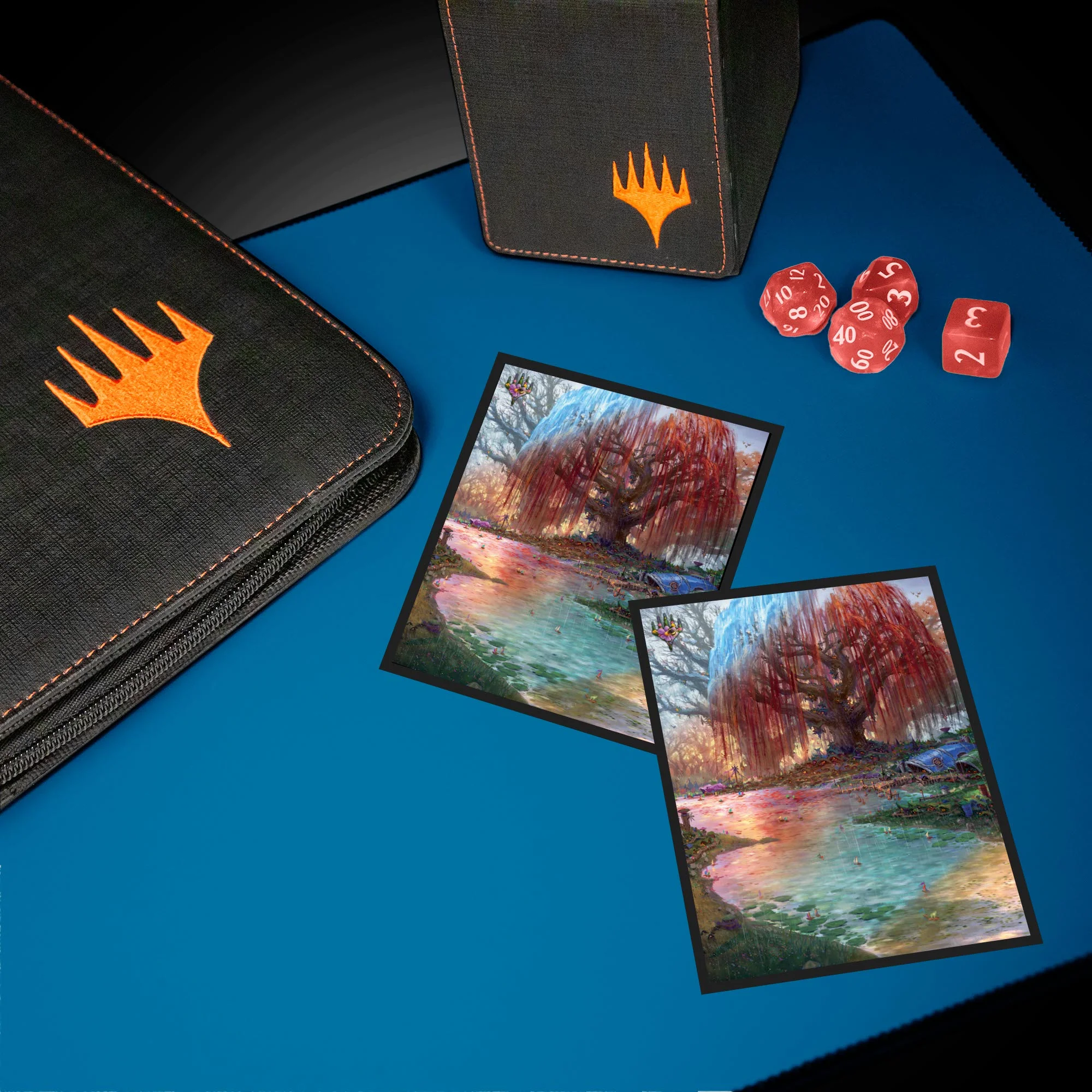 Bloomburrow Season Lands: Three Tree City (Summer) DECK PROTECTOR® Sleeves (100ct) for Magic: The Gathering - Image 2