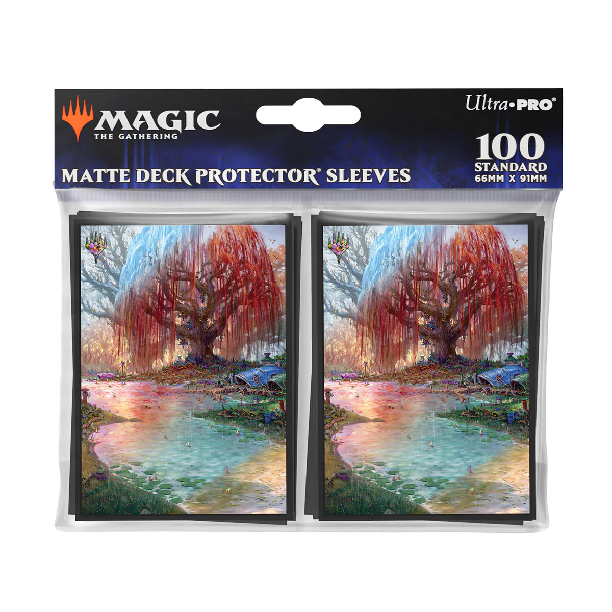 Bloomburrow Season Lands: Three Tree City (Summer) DECK PROTECTOR® Sleeves (100ct) for Magic: The Gathering - Image 3