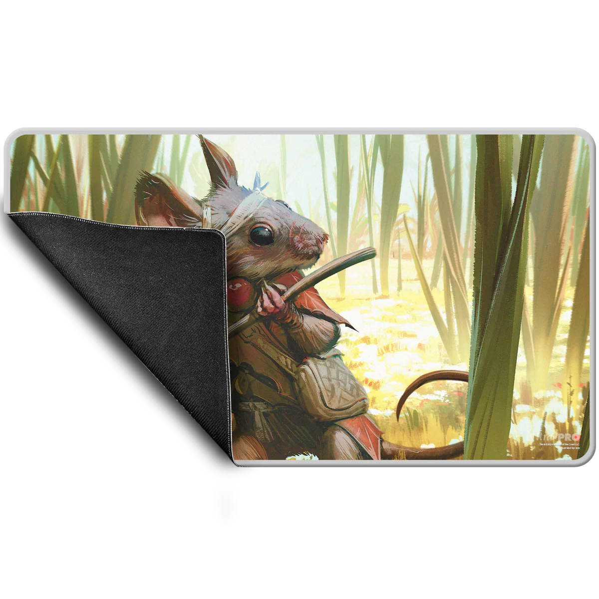 Bloomburrow Swords to Plowshares Stitched Edge Standard Gaming Playmat for Magic: The Gathering - Image 3