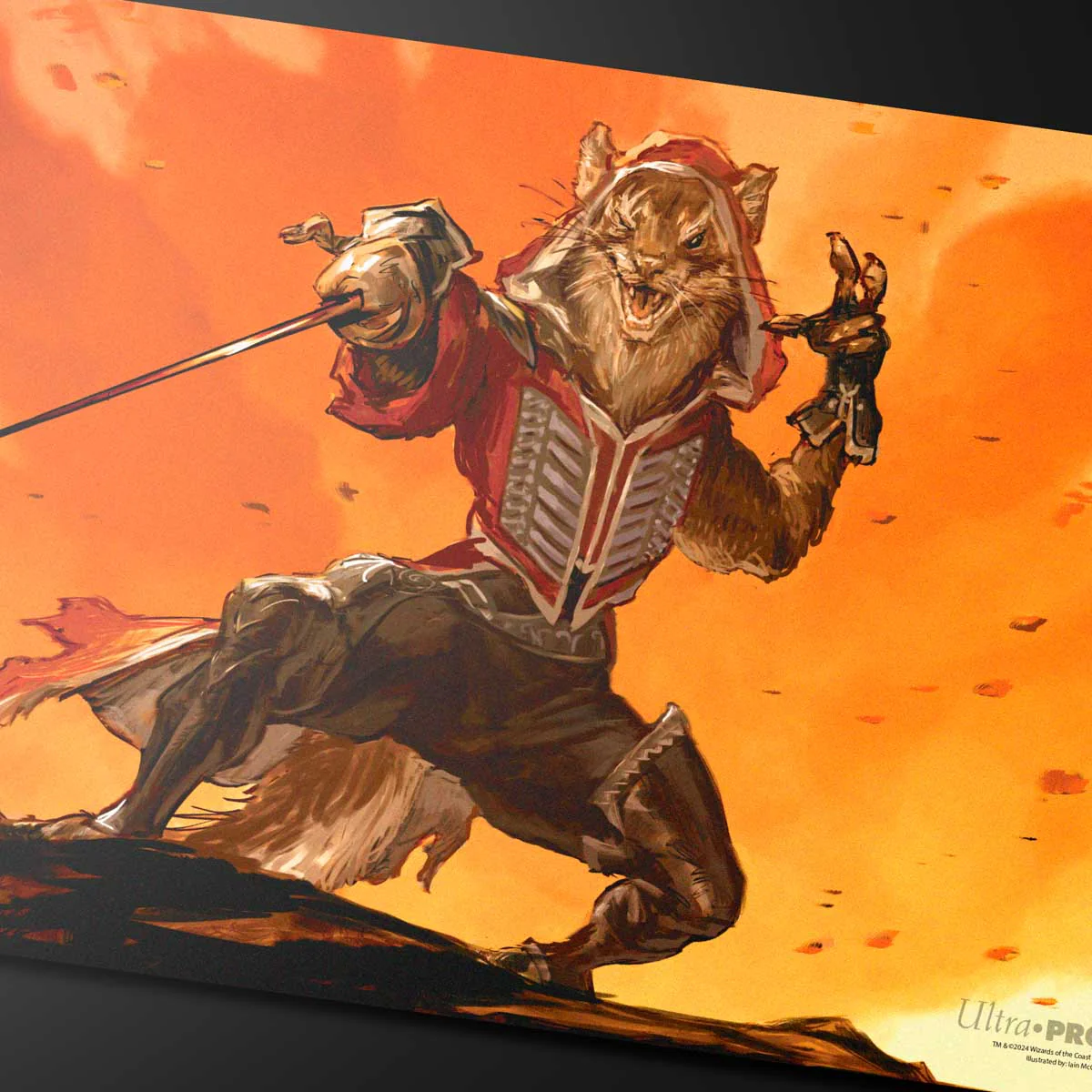 Bloomburrow The Infamous Cruelclaw Playmat for Magic: The Gathering - Image 2