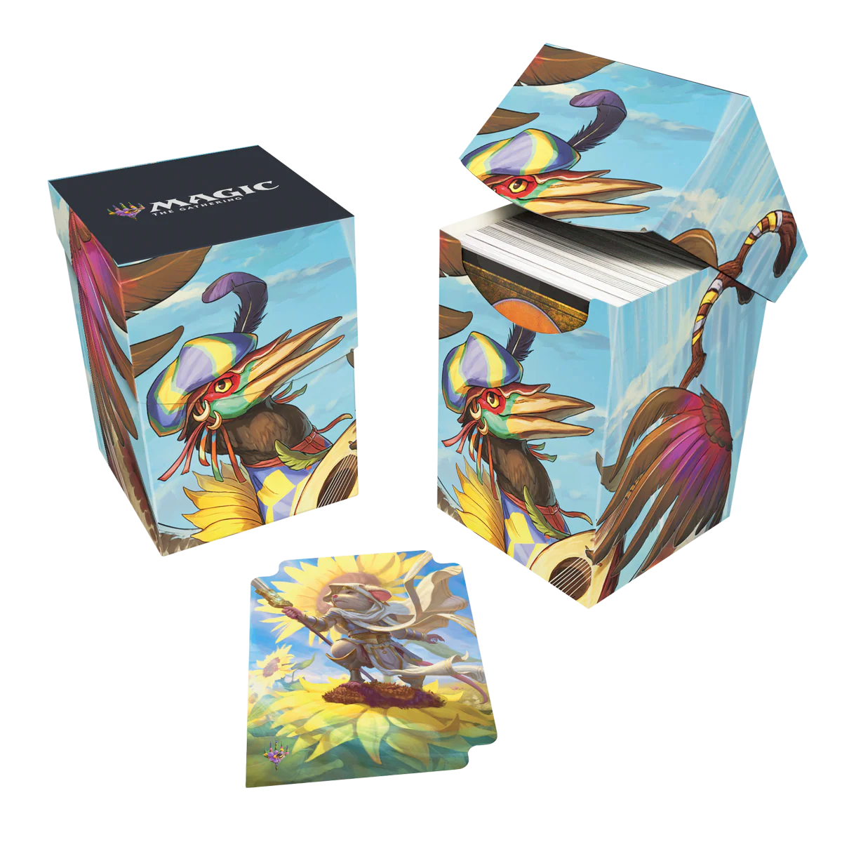 Bloomburrow Zinnia, Valley’s Voice DECK BOX® 100+ for Magic: The Gathering