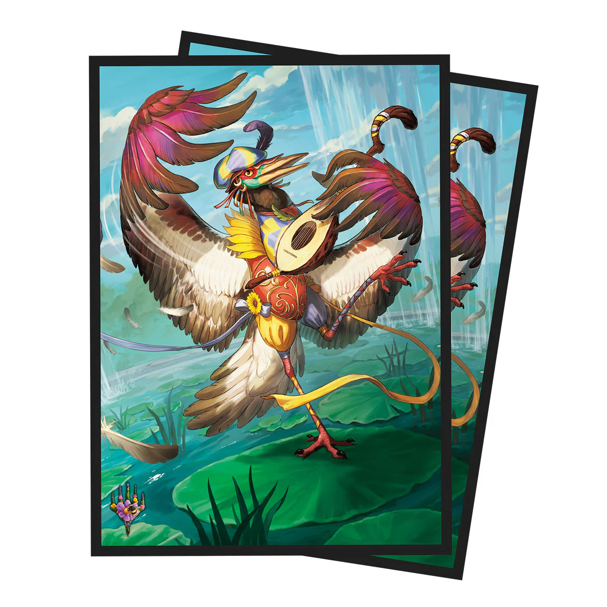 Bloomburrow Zinnia, Valley’s Voice DECK PROTECTOR® Sleeves (100ct) for Magic: The Gathering