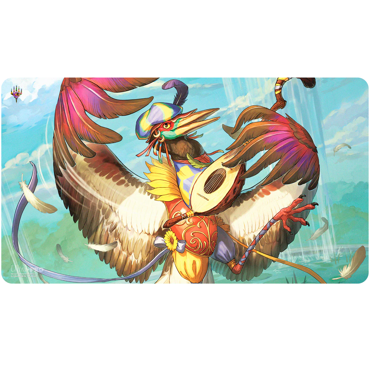 Bloomburrow Zinnia, Valley’s Voice Playmat for Magic: The Gathering