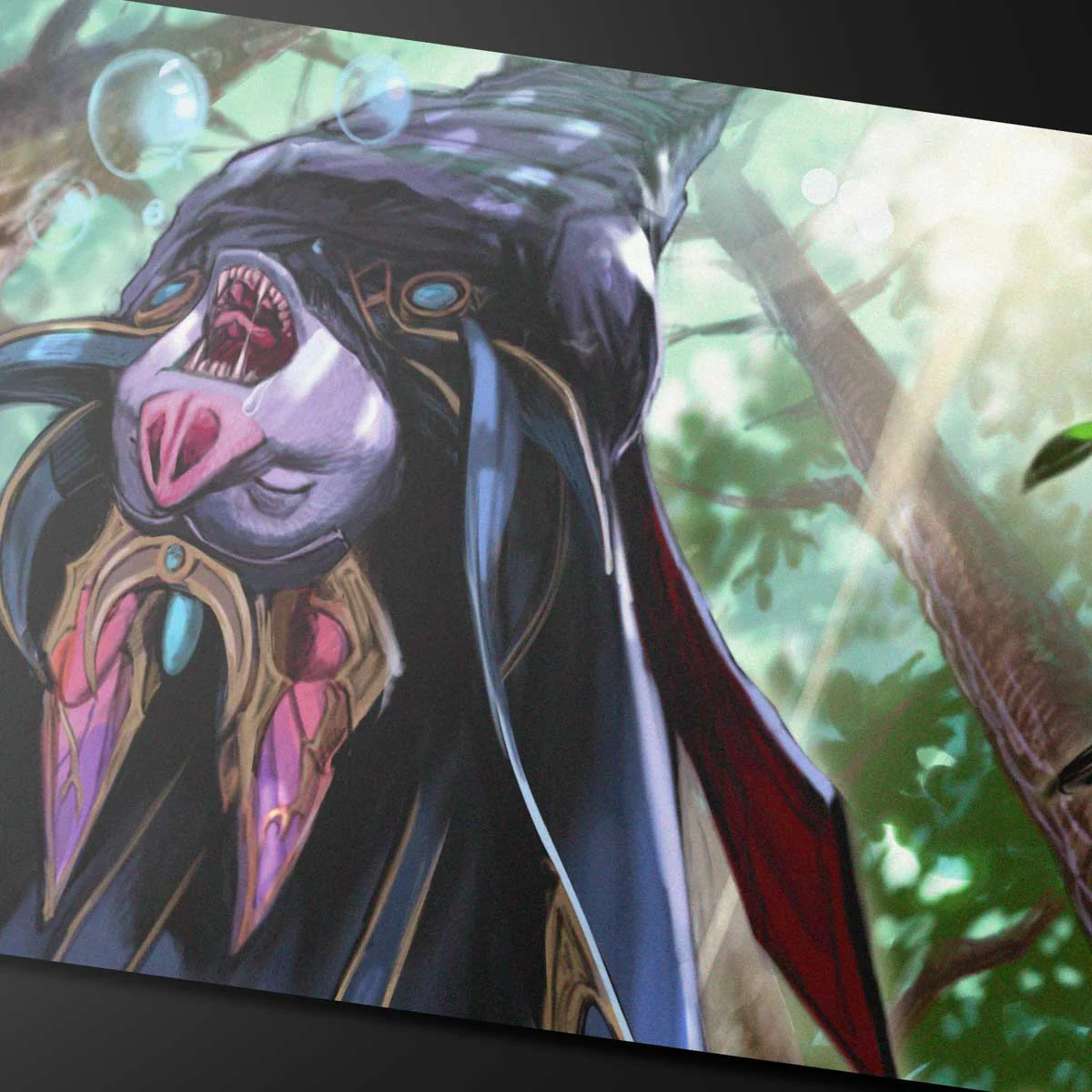 Bloomburrow Zoraline, Cosmos Caller Playmat for Magic: The Gathering - Image 2