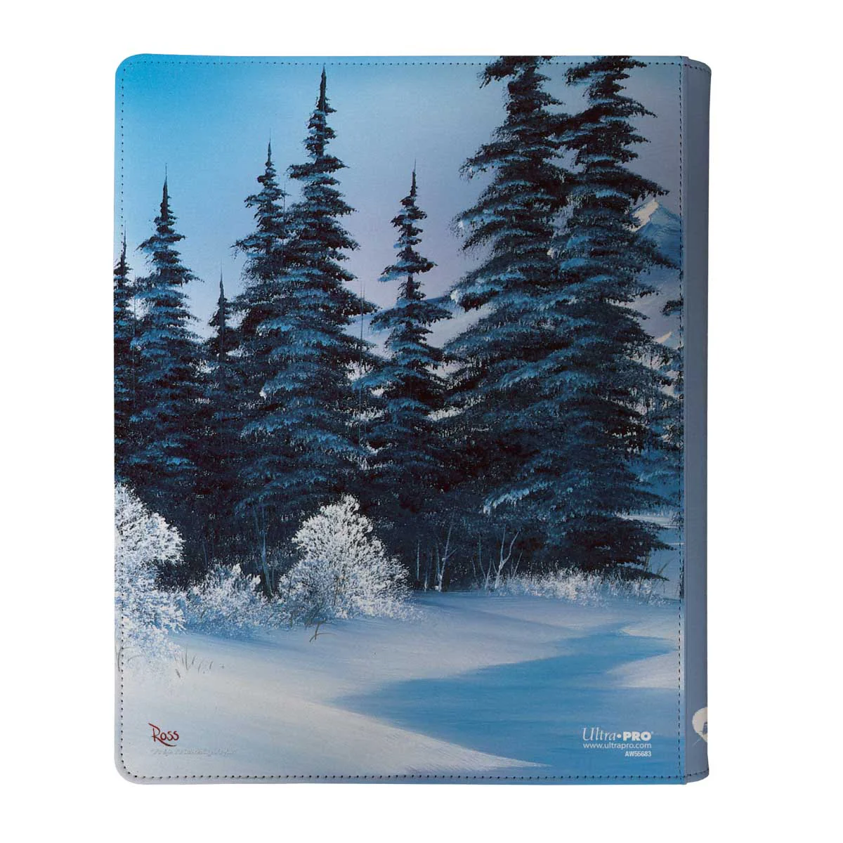 Bob Ross - Winter Paradise 9-Pocket Zippered PRO-BINDER® for Tabletop Gaming - Image 2