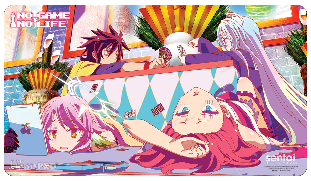 Card Games Standard Gaming Playmat Mousepad for No Game No Life