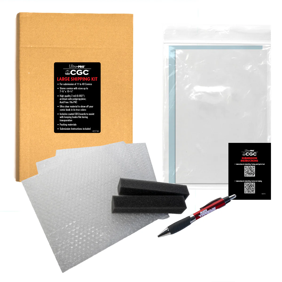 CGC Comics Shipping Kit - Large (Up to 40 Comics)