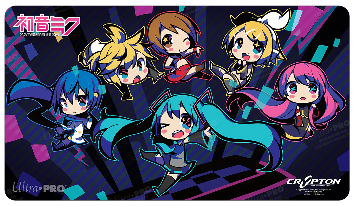 Chibis Standard Gaming Playmat Mousepad for Hatsune Miku