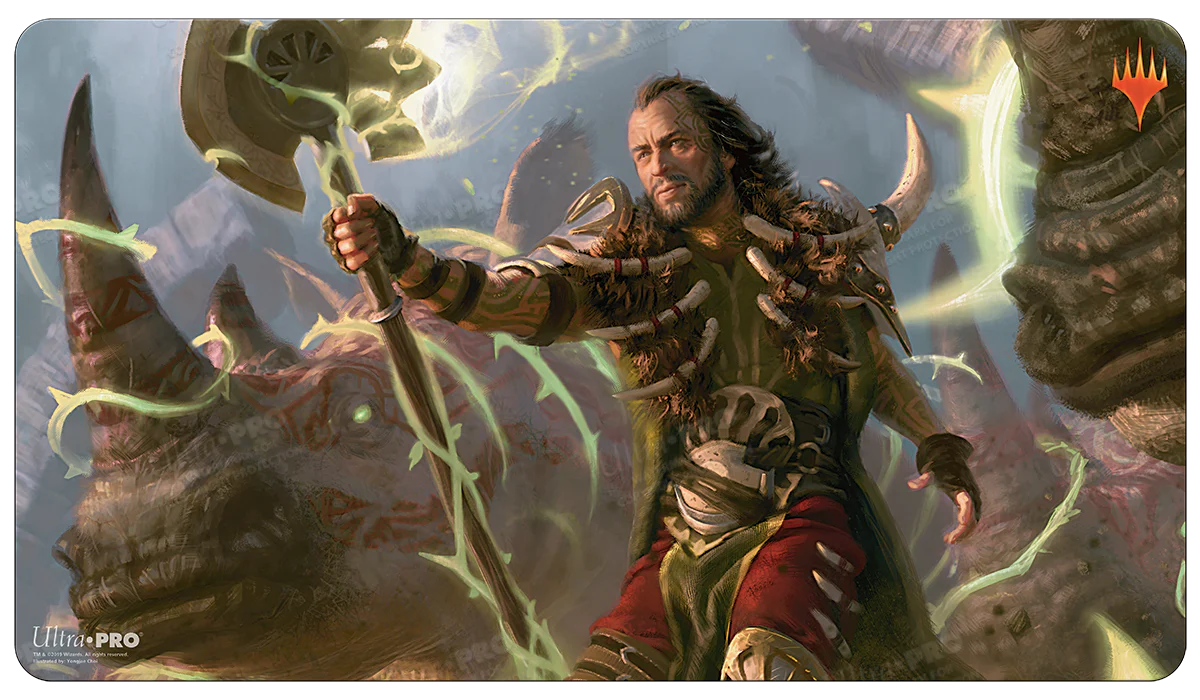 Commander Ghired, Conclave Exile Standard Gaming Playmat for Magic: The Gathering