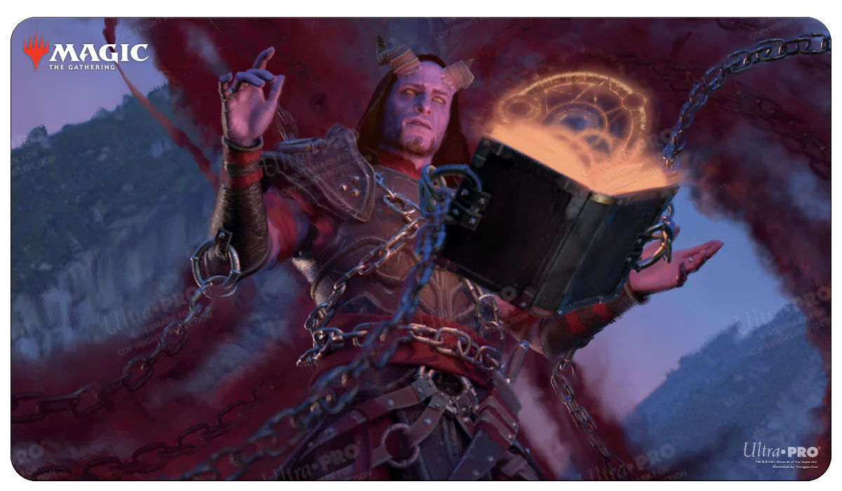 Commander Adventures in the Forgotten Realms Prosper, Tome-Bound Standard Gaming Playmat for Magic: The Gathering
