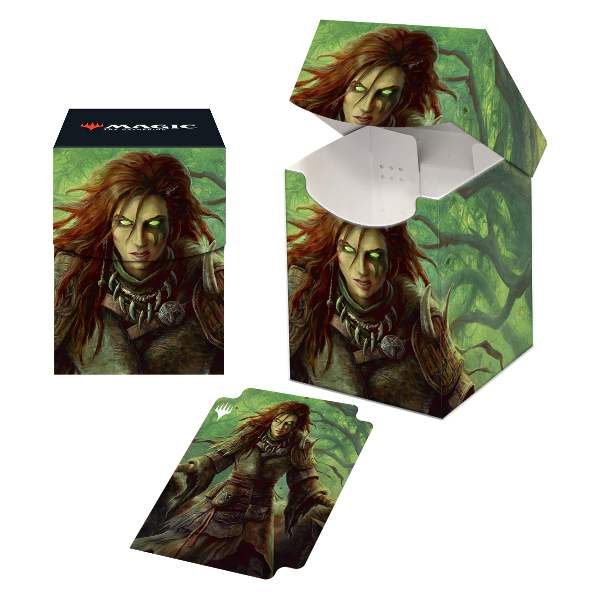 Commander Legends: Battle for Baldur's Gate Faldorn, Dread Wolf Herald 100+ DECK BOX® for Magic: The Gathering