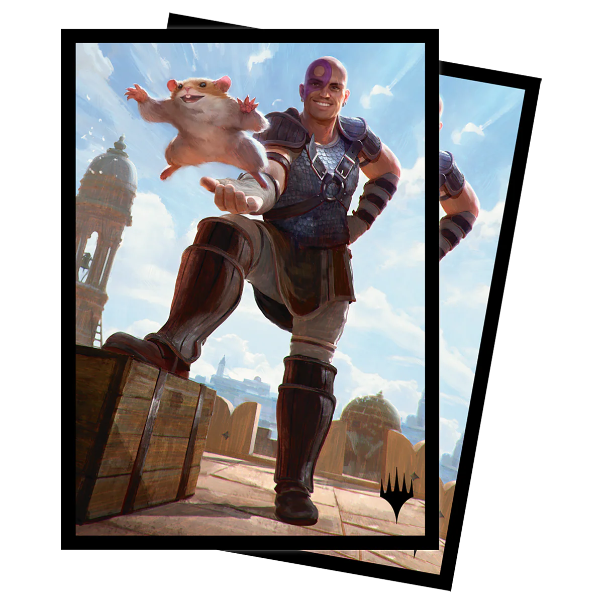 Commander Legends: Battle for Baldur's Gate Minsc & Boo, Timeless Heroes Standard DECK PROTECTOR® Sleeves (100ct) for Magic: The Gathering
