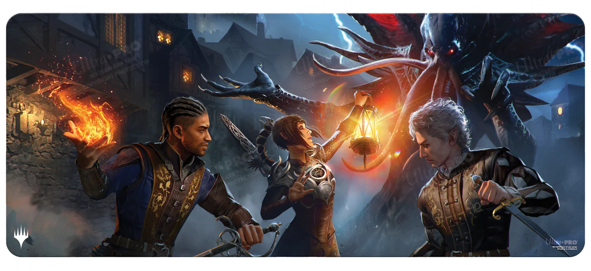 Commander Legends: Battle for Baldur's Gate Party Battle 6ft Table Playmat for Magic: The Gathering