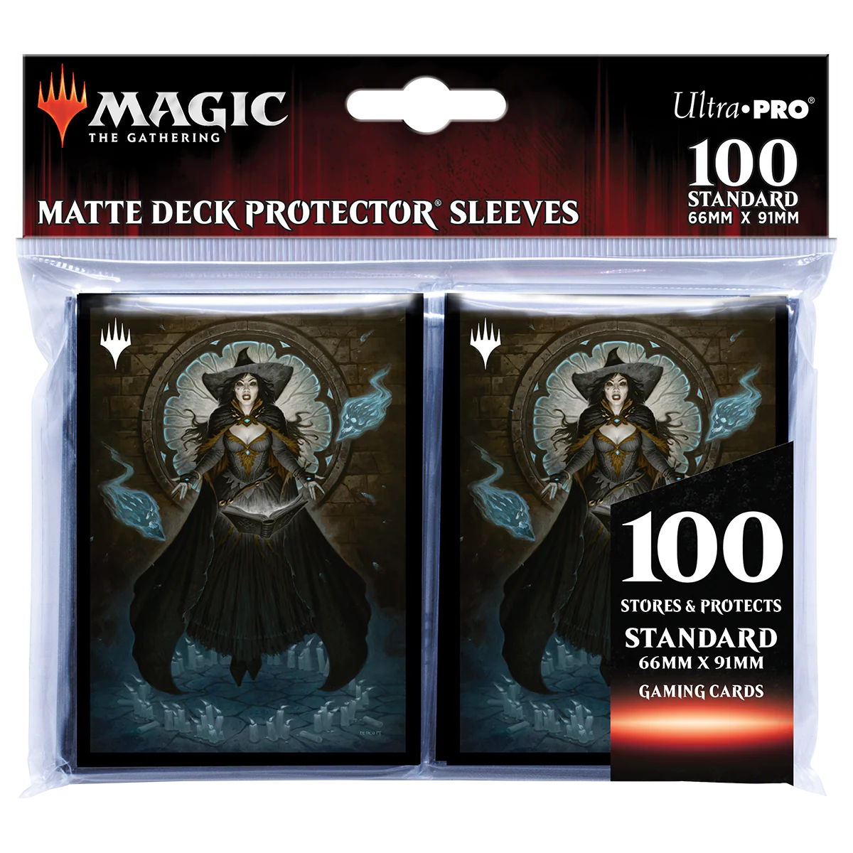 Commander Legends: Battle for Baldur's Gate Tasha, the Witch Queen Standard DECK PROTECTOR® Sleeves (100ct) for Magic: The Gathering - Image 2