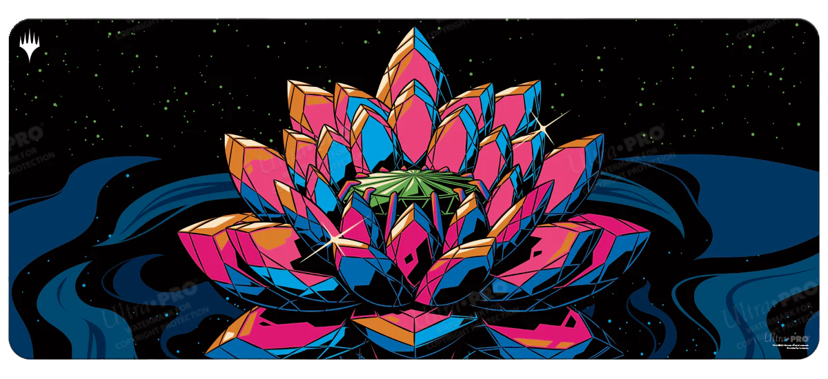Commander Masters Jeweled Lotus 6ft Table Playmat for Magic: The Gathering