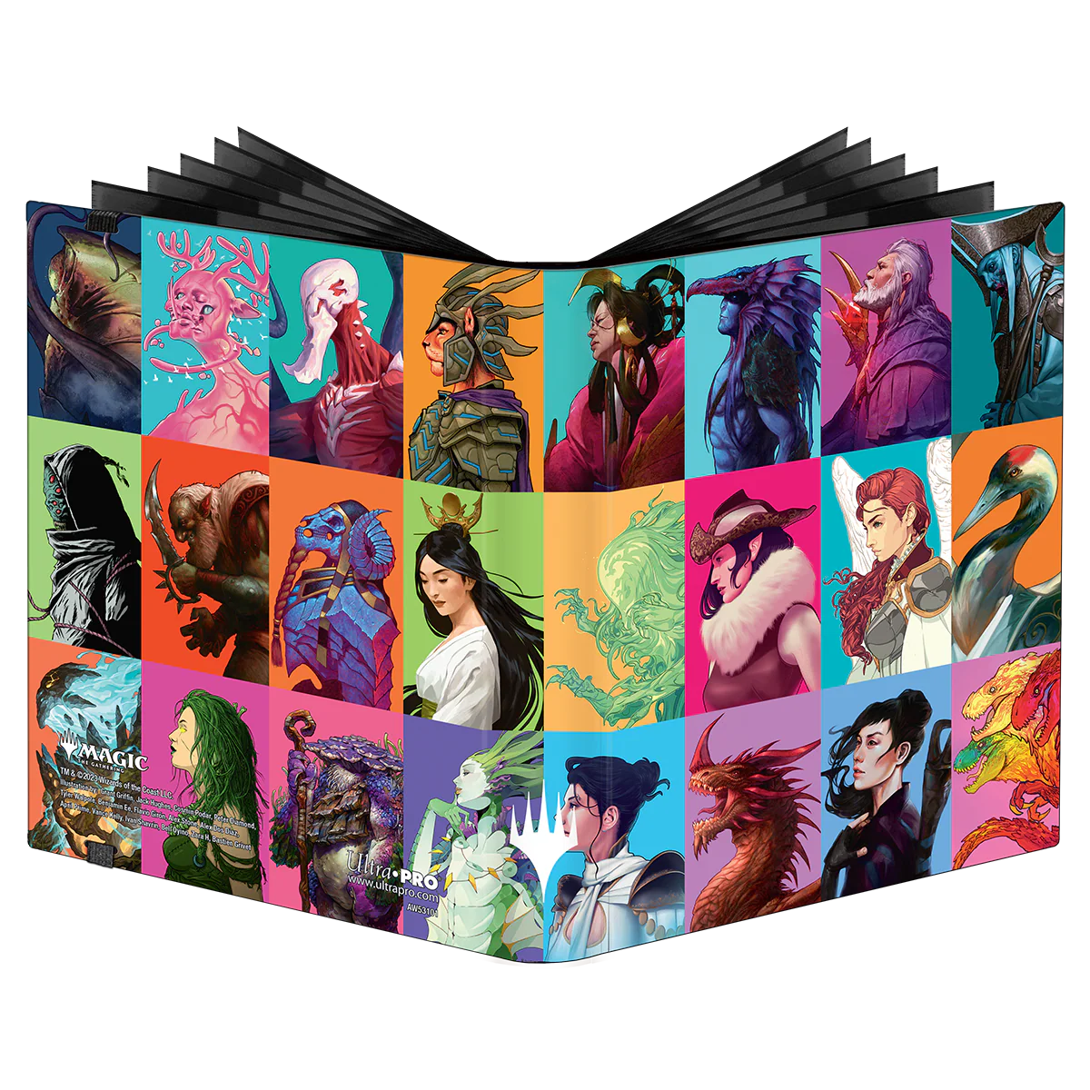 Commander Masters Pop Collage 4-Pocket PRO-BINDERĀ® for Magic: The Gathering