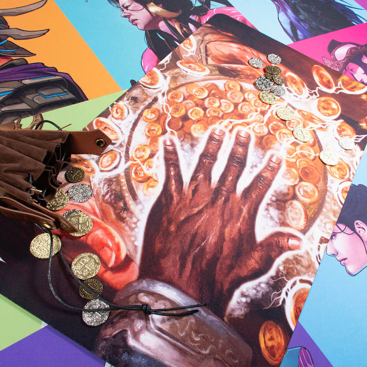 Commander Masters Smothering Tithe White Standard Gaming Playmat for Magic: The Gathering - Image 2