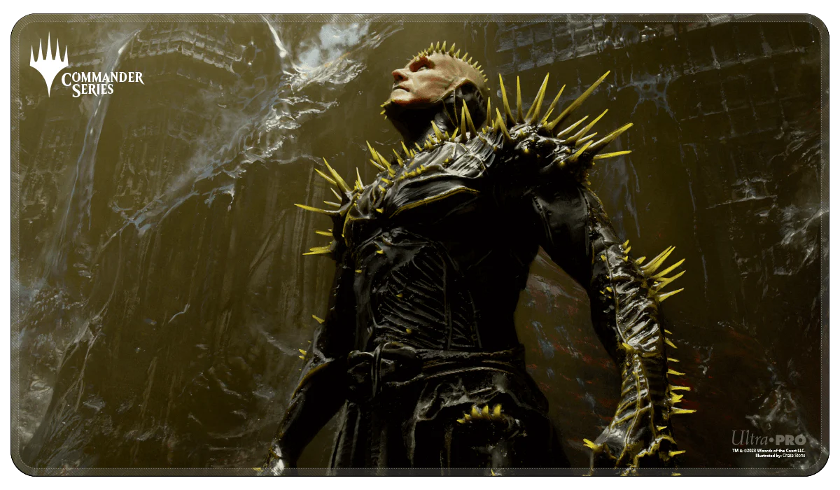 Commander Series #1: Mono - K'rrik Stitched Standard Gaming Playmat for Magic: The Gathering