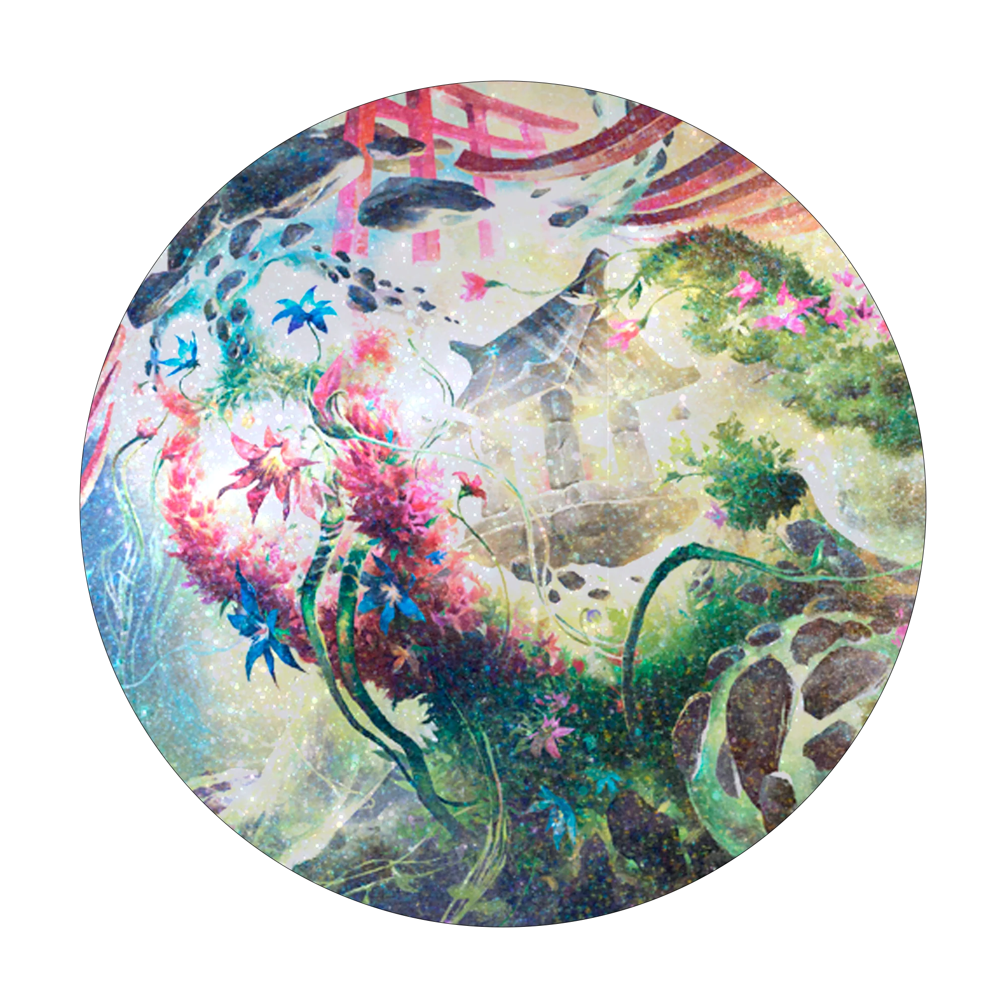 Commander Series #2: Allied - Go-Shintai HOLOFOIL® Standard Gaming Playmat for Magic: The Gathering - Image 2