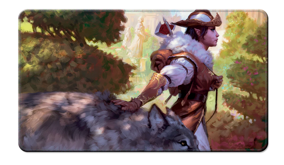 Commander Series #2: Allied - Selvala, Heart of the Wilds (Fan Voted) Stitched Standard Gaming Playmat for Magic: The Gathering
