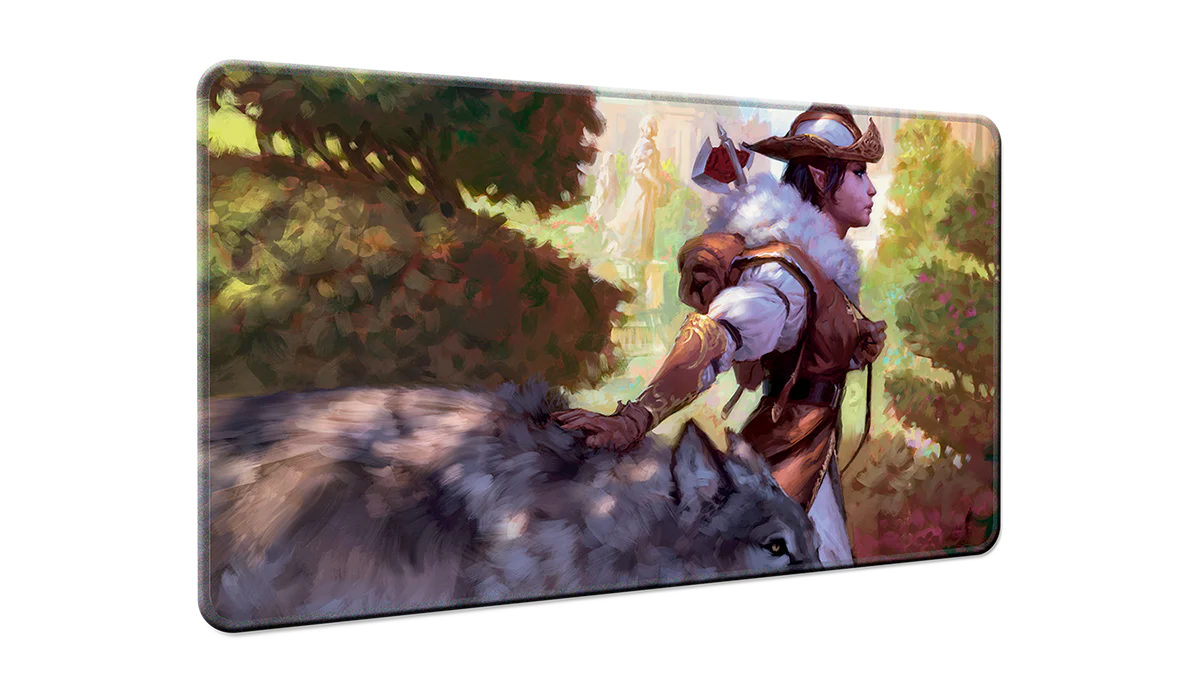 Commander Series #2: Allied - Selvala, Heart of the Wilds (Fan Voted) Stitched Standard Gaming Playmat for Magic: The Gathering - Image 2