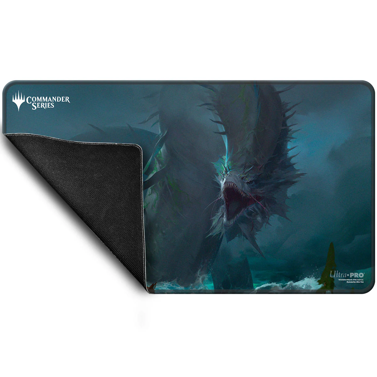 Commander Series #3: Enemy - Aesi Stitched Edge Standard Gaming Playmat for Magic: The Gathering - Image 3