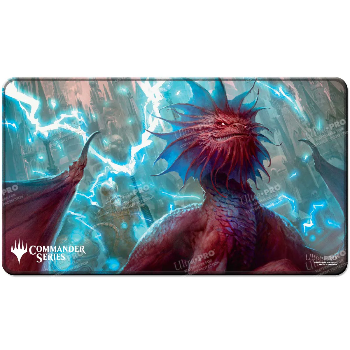 Commander Series #3: Enemy - Niv-Mizzet Stitched Edge Standard Gaming Playmat for Magic: The Gathering