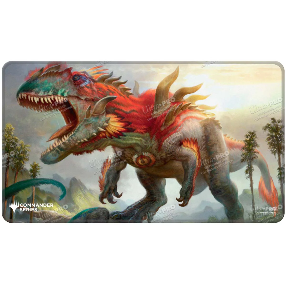 Commander Series #4 Shard - Gishath Stitched Standard Gaming Playmat for Magic: The Gathering