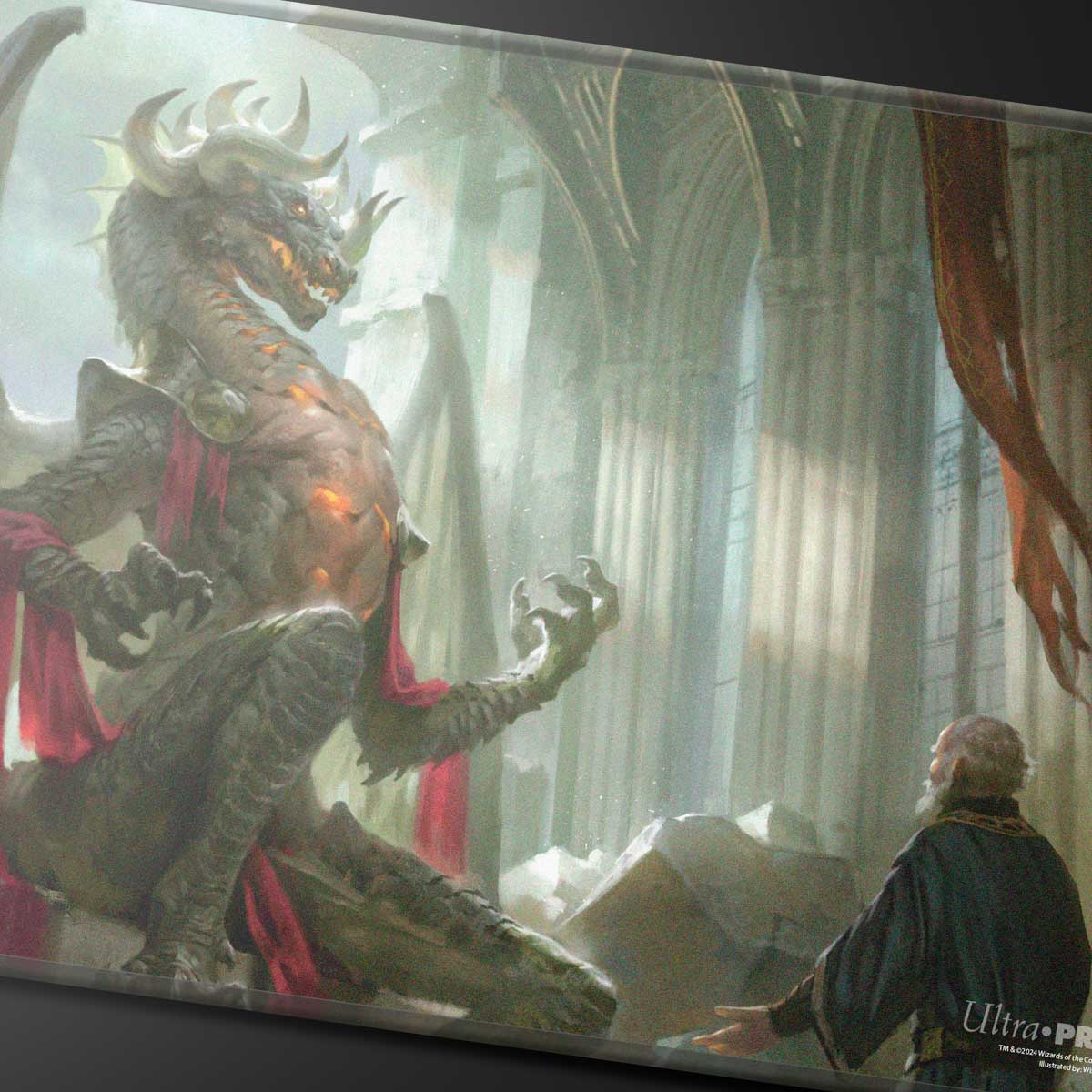 Commander Series #4 Shard - Korvold Stitched Standard Gaming Playmat for Magic: The Gathering - Image 2