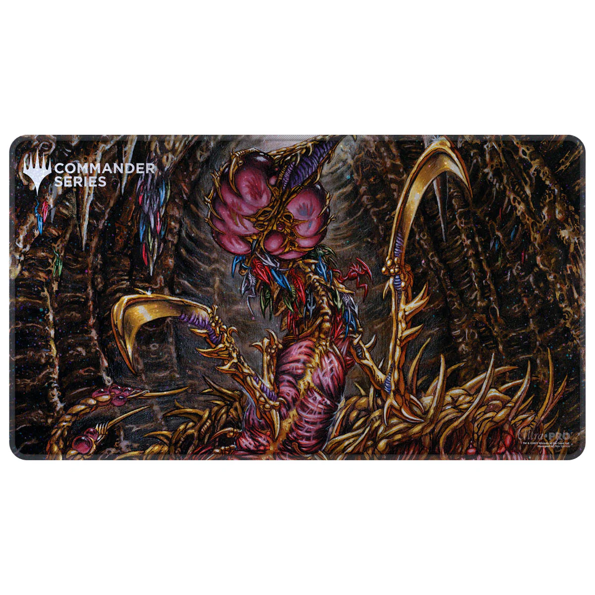 Commander Series #6 Sliver Queen HOLOFOIL® Playmat for Magic: The Gathering