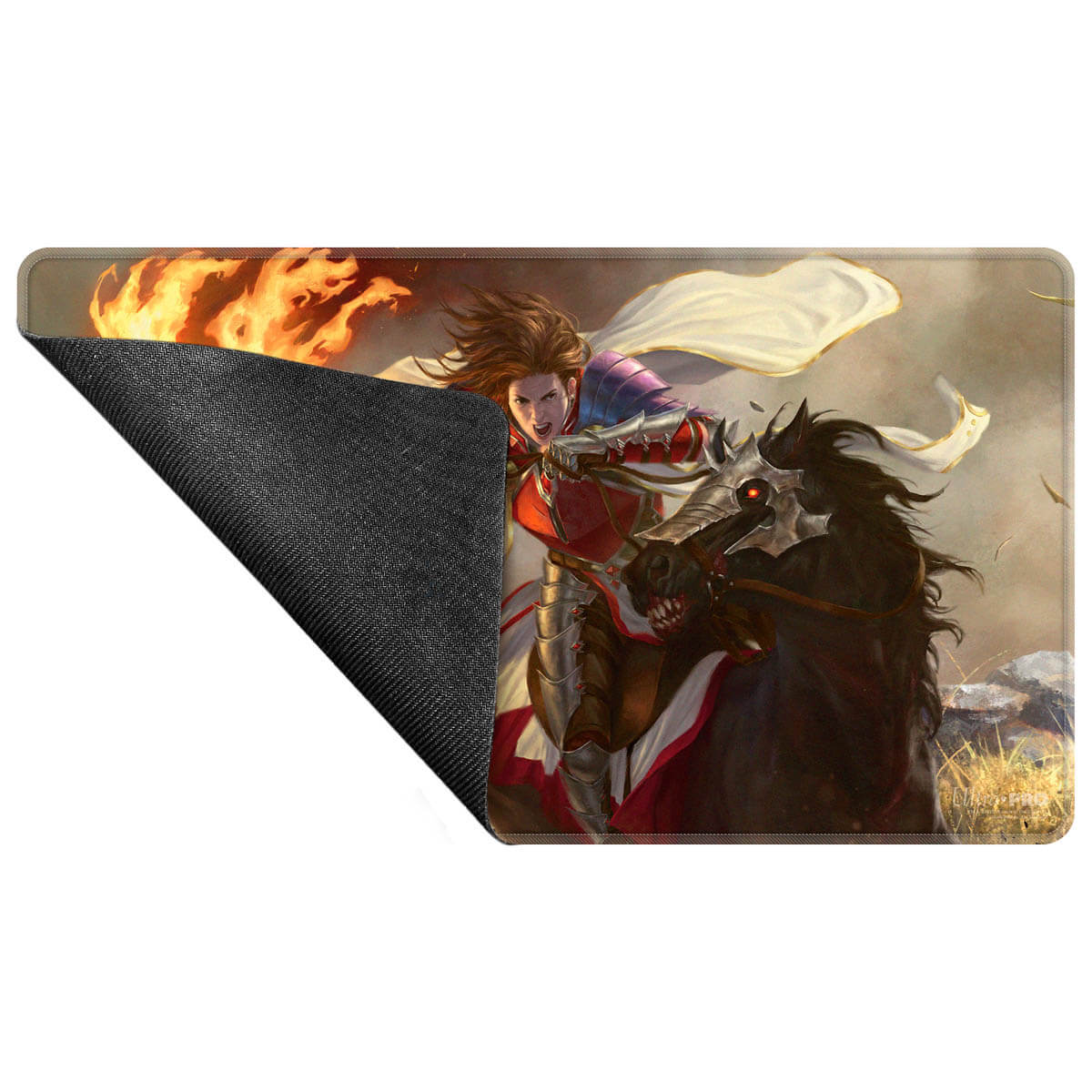 Commander Series #8 Syr Gwyn, Hero of Ashvale Stitched Playmat for Magic: The Gathering - Image 3
