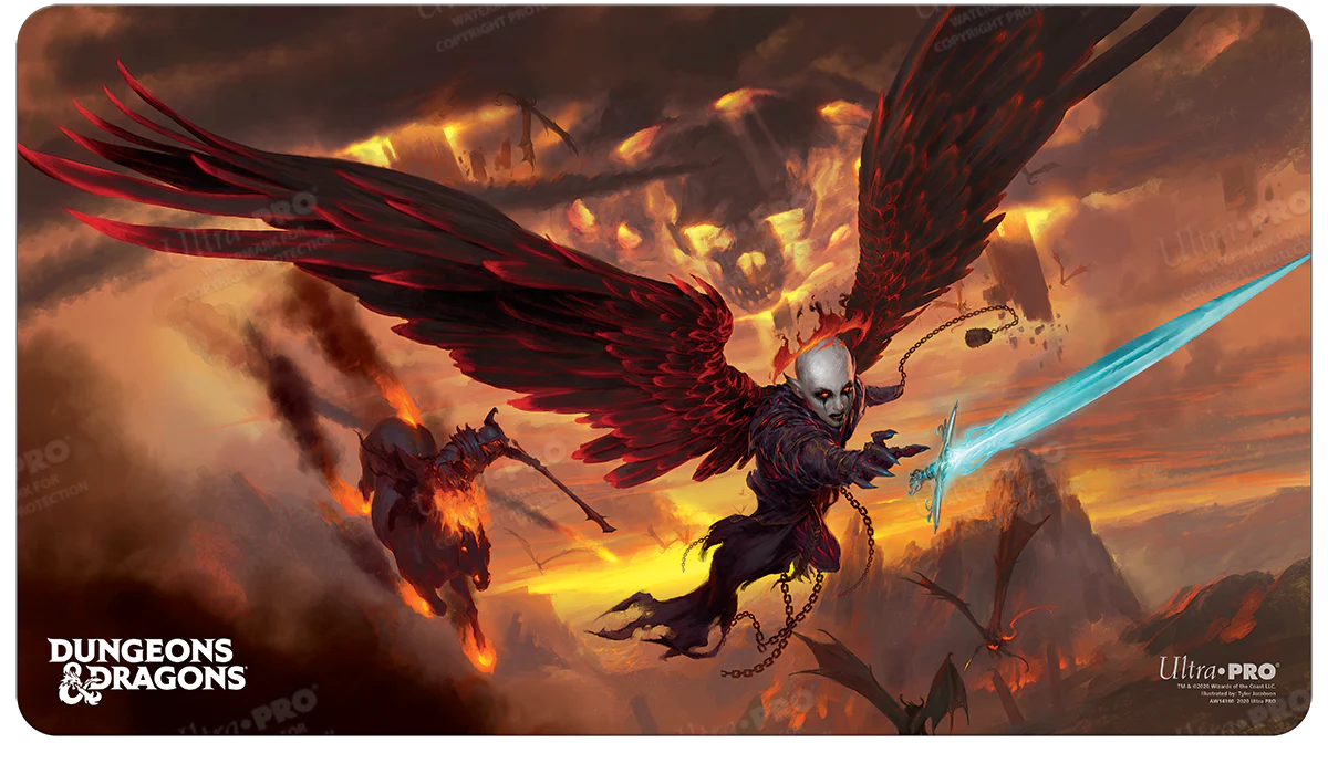 Cover Series Baldur's Gate Descent Into Avernus Standard Gaming Playmat for Dungeons & Dragons
