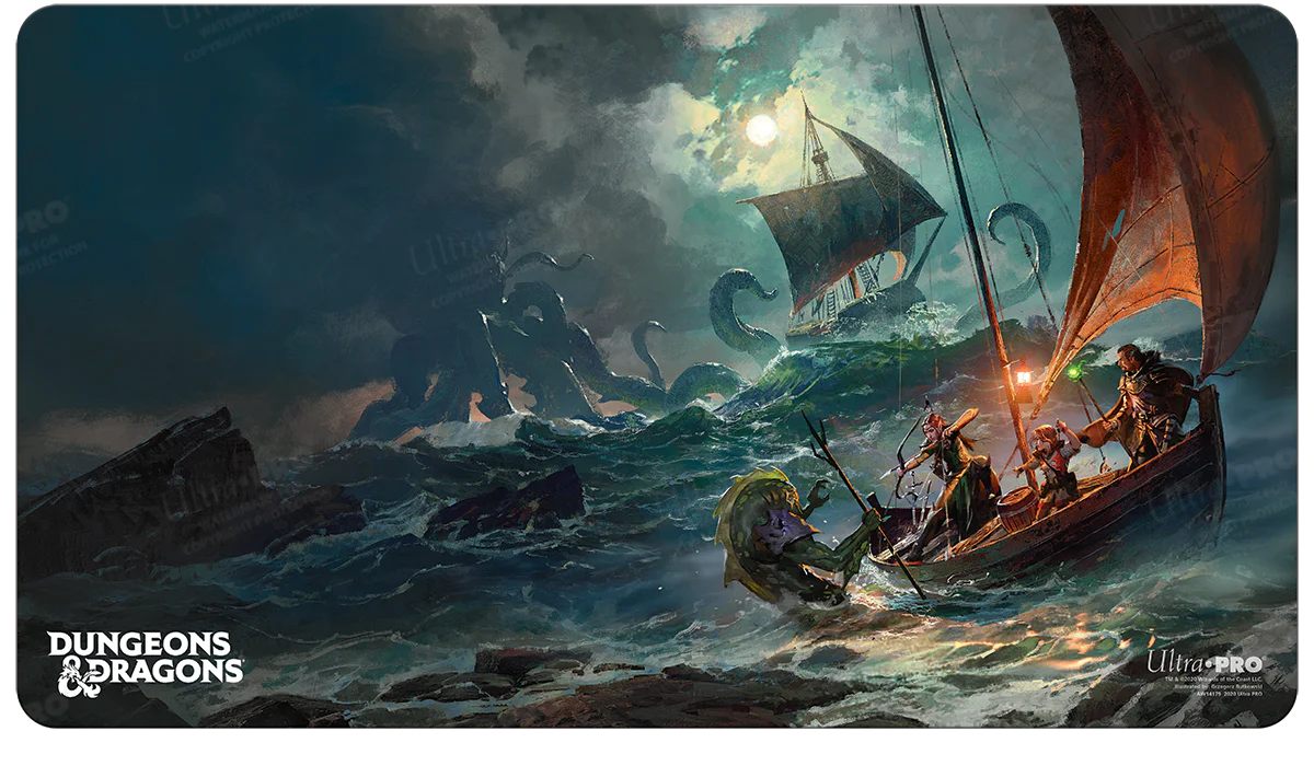 Cover Series Ghosts of Saltmarsh Standard Gaming Playmat for Dungeons & Dragons