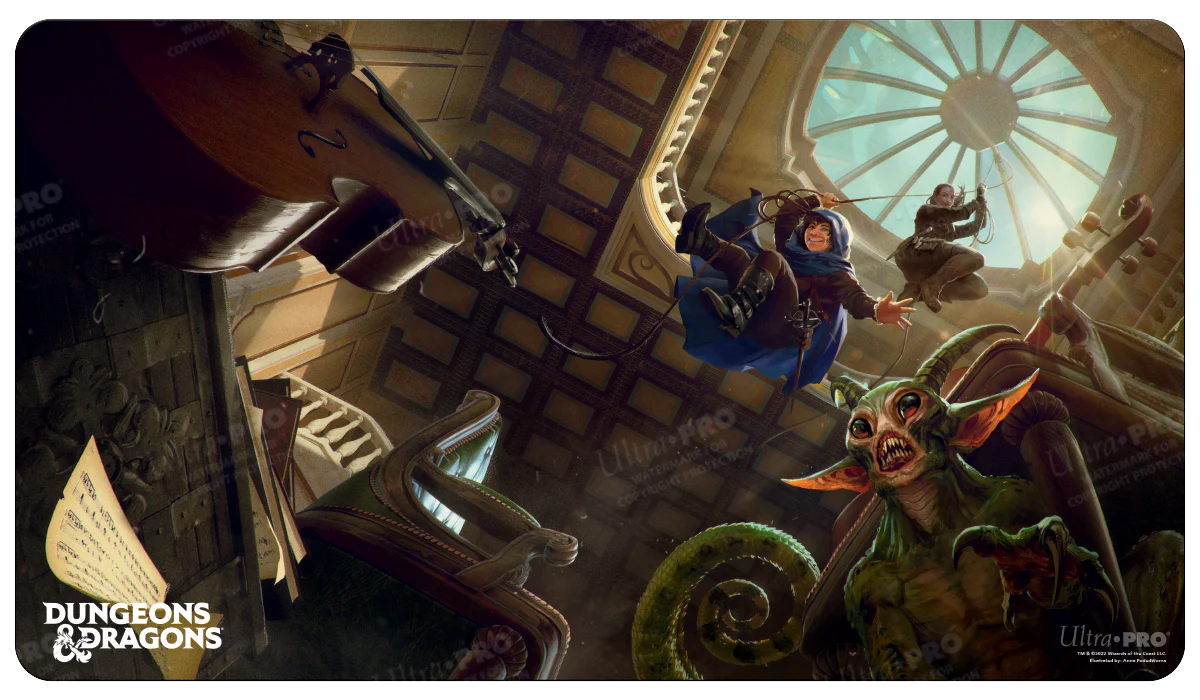 Cover Series Keys From The Golden Vault Standard Gaming Playmat for Dungeons & Dragons