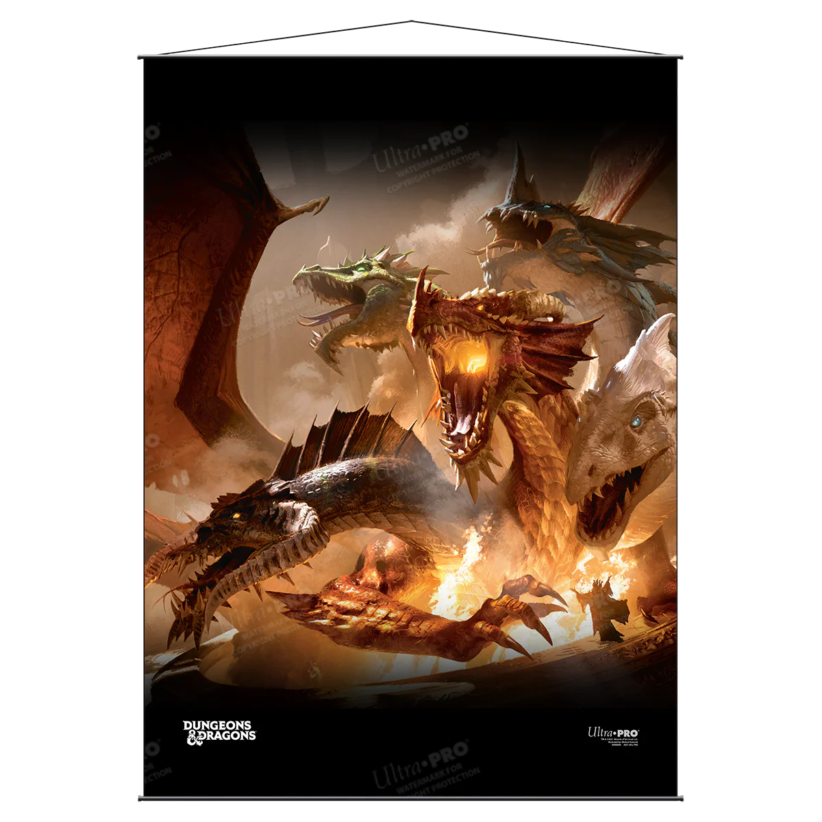 Cover Series The Rise of Tiamat Wall Scroll for Dungeons & Dragons