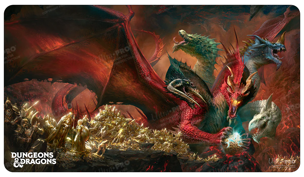 Cover Series Tyranny of Dragons Standard Gaming Playmat for Dungeons & Dragons