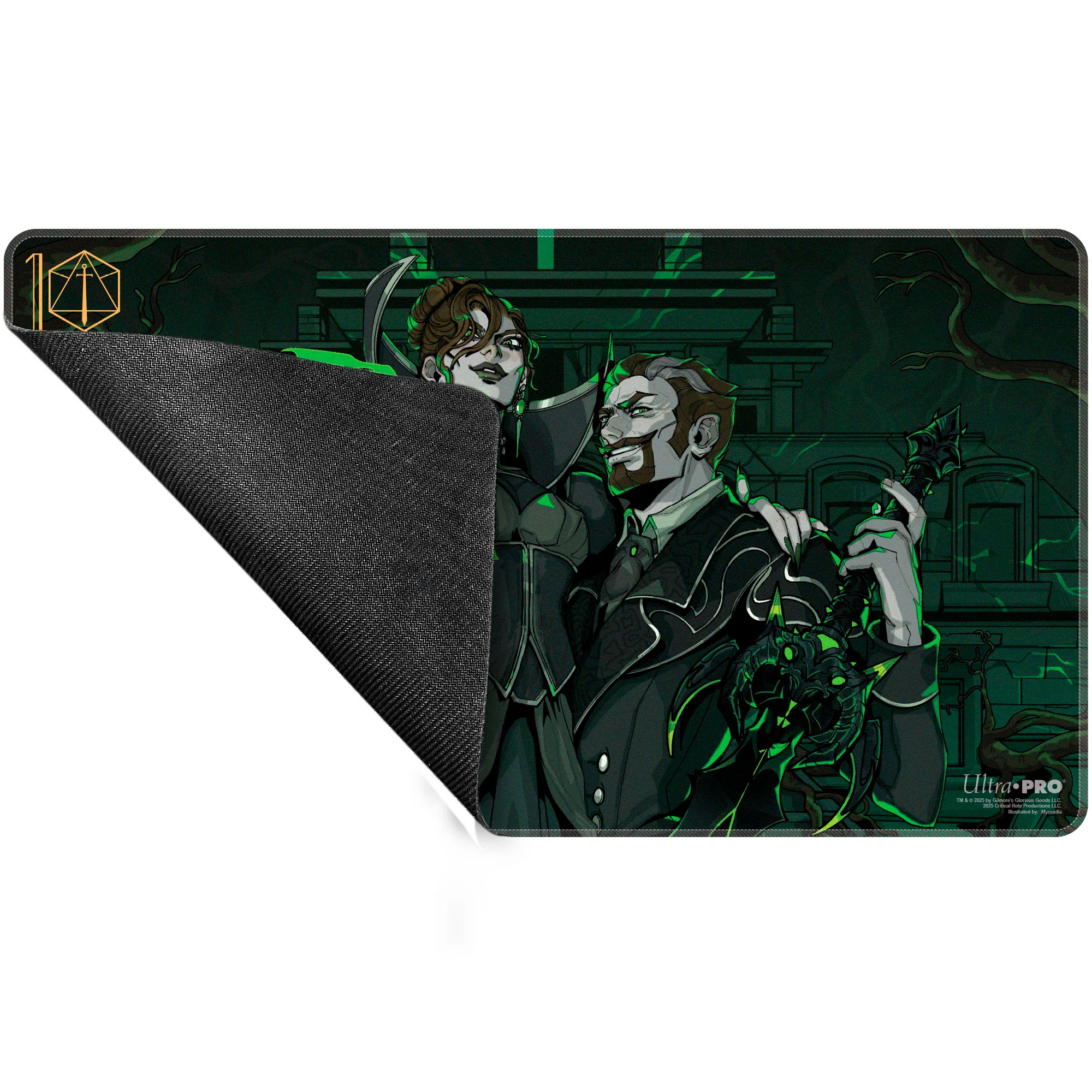 Critical Role Baddies - Briarwoods Stitched Playmat for Tabletop Gaming - Image 3