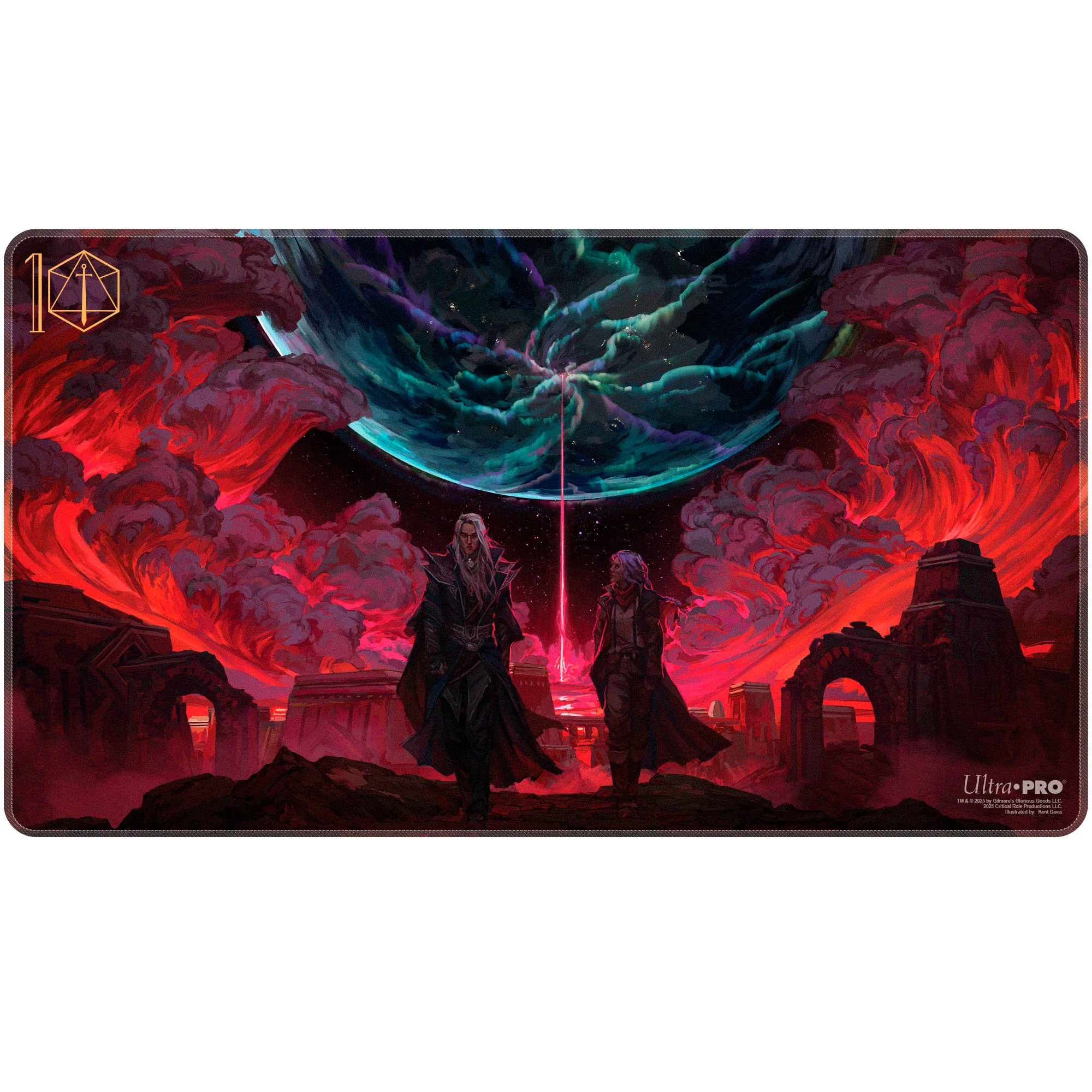 Critical Role Baddies - The Bloody Bridge Stitched Playmat for Tabletop Gaming