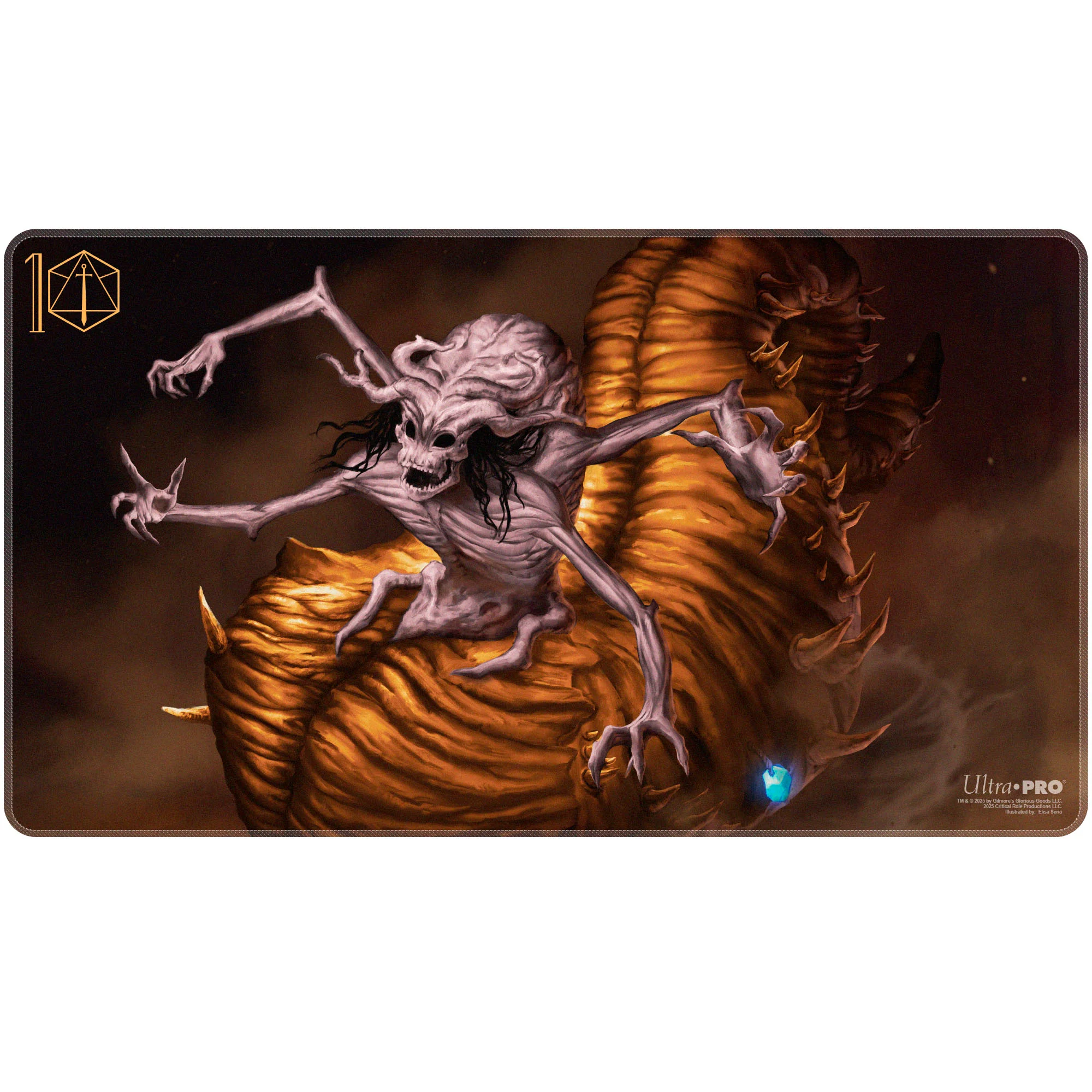 Critical Role Baddies - The Shademother Stitched Playmat for Tabletop Gaming