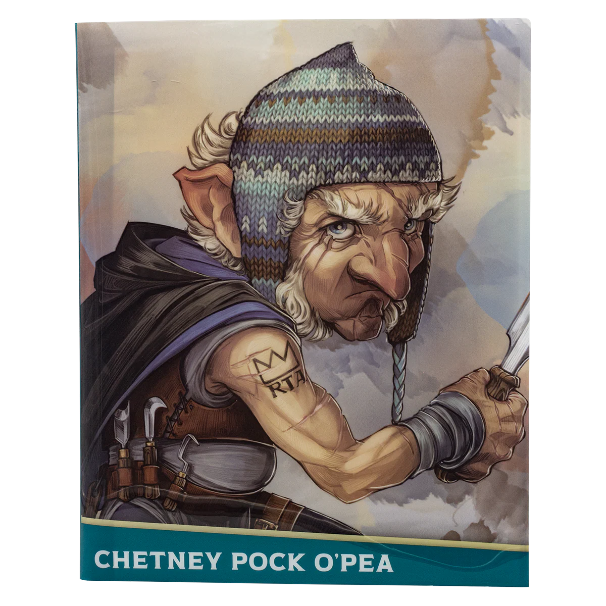 Critical Role Bells Hells Chetney Pock O'Pea RPG Folio with Stickers - Image 3