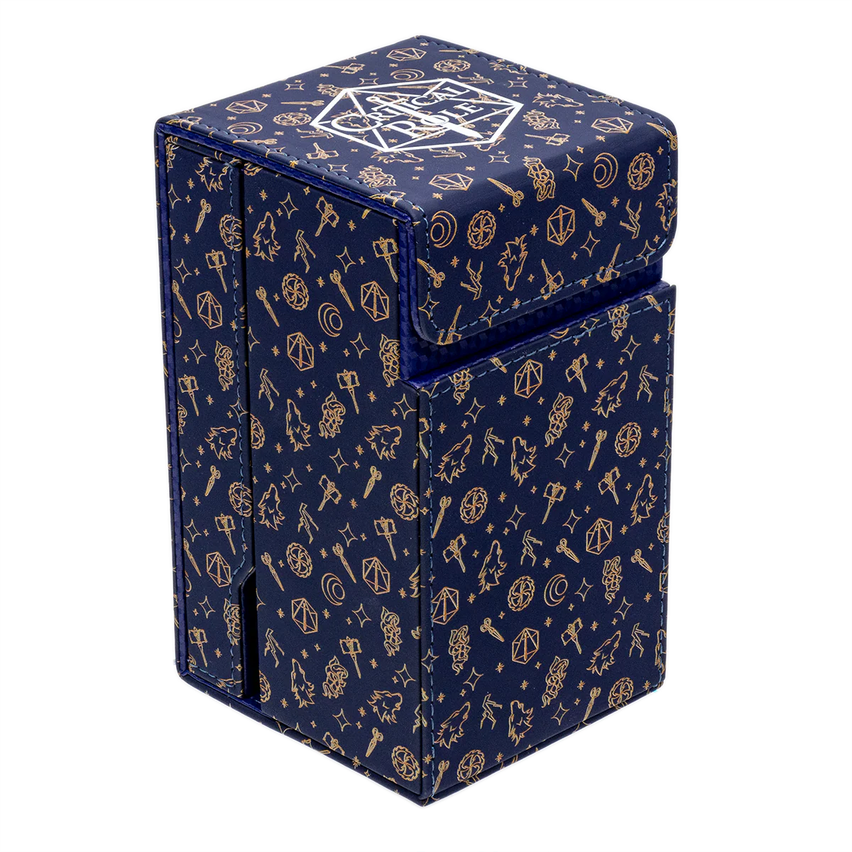 Critical Role Bells Hells Pattern Printed Leatherette Dice Tower