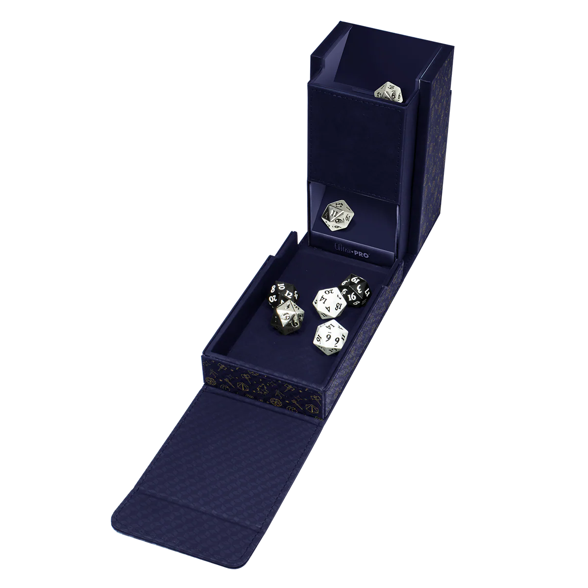 Critical Role Bells Hells Pattern Printed Leatherette Dice Tower - Image 2