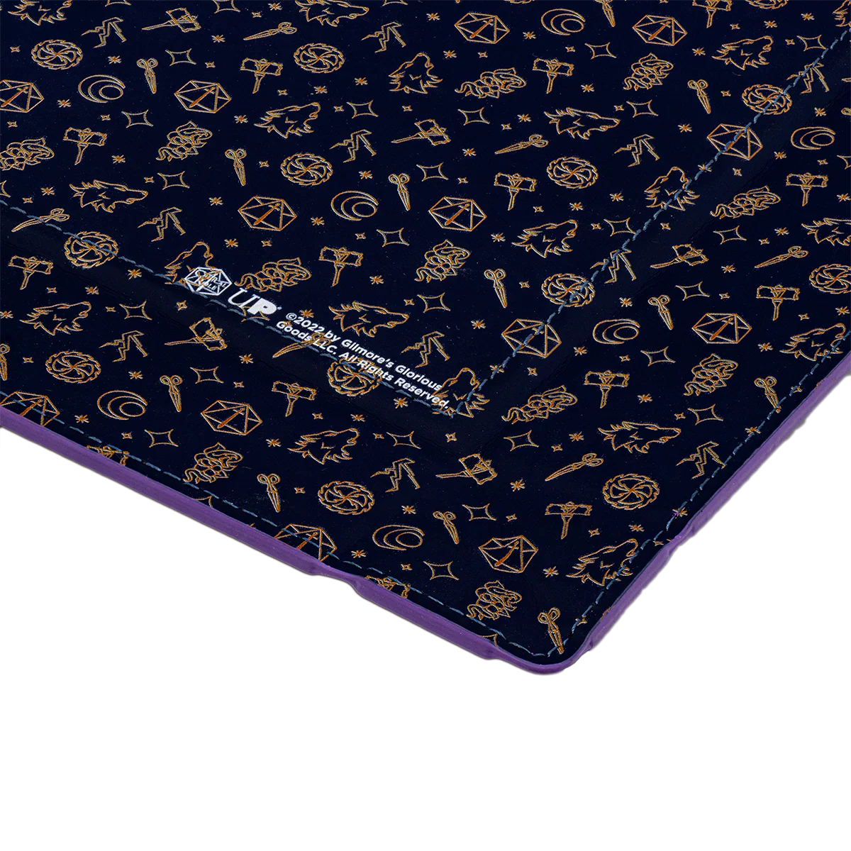 Critical Role Bells Hells Pattern Printed Leatherette Folding Dice Tray - Image 3
