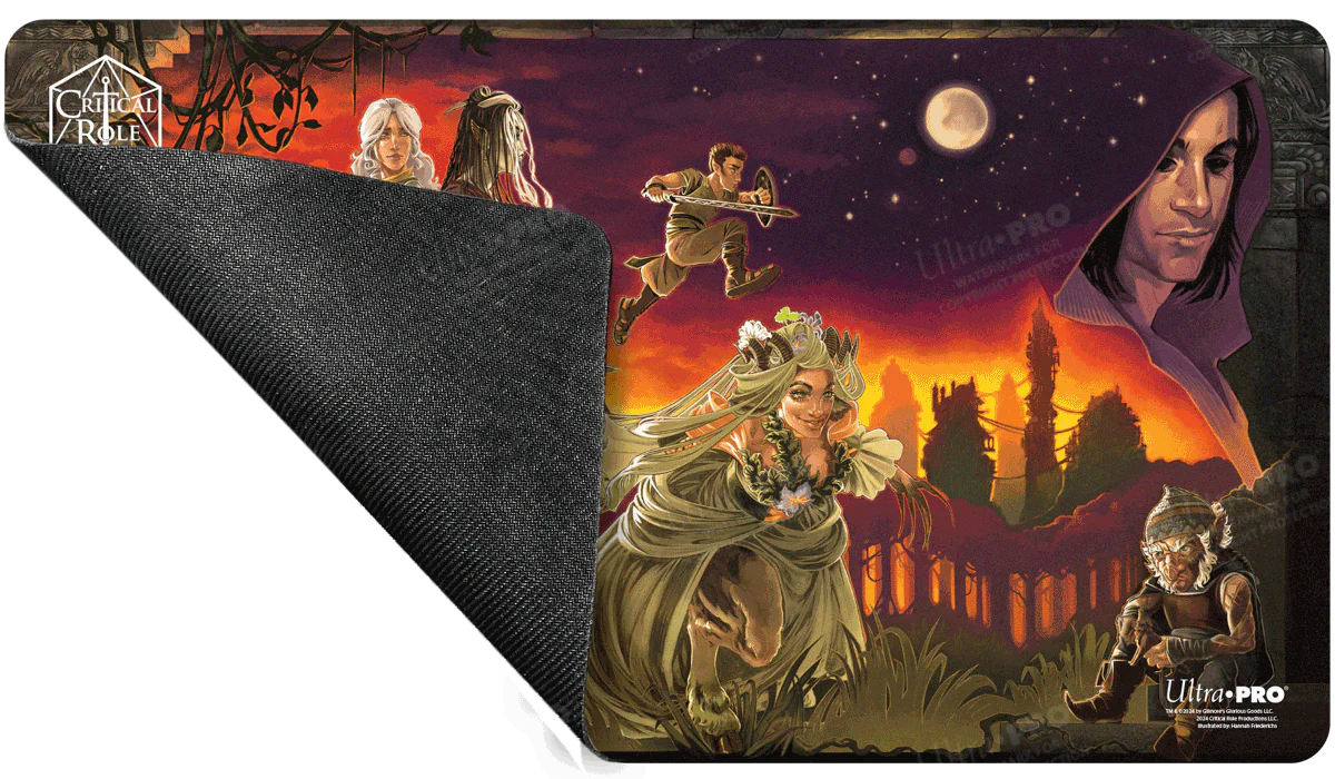 Critical Role PoD Stitched Edge Playmat - Pulp Poster - Image 3