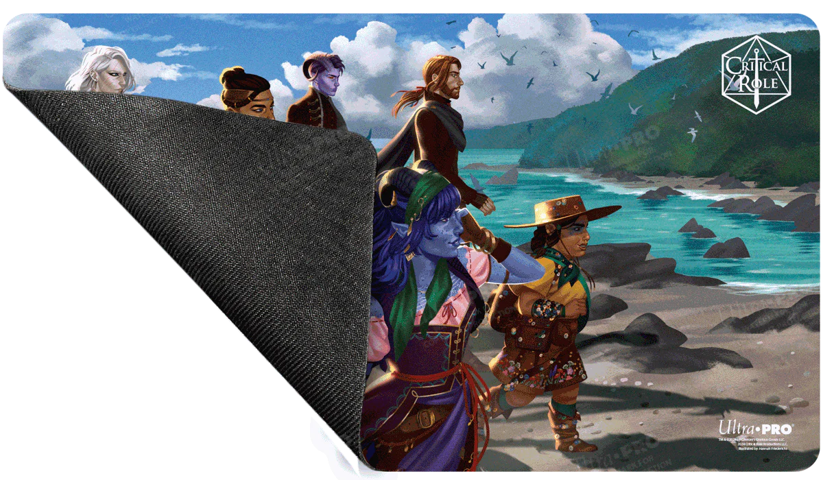 Critical Role PoD Stitched Edge Playmat - Mighty Nein Reunited - Image 3