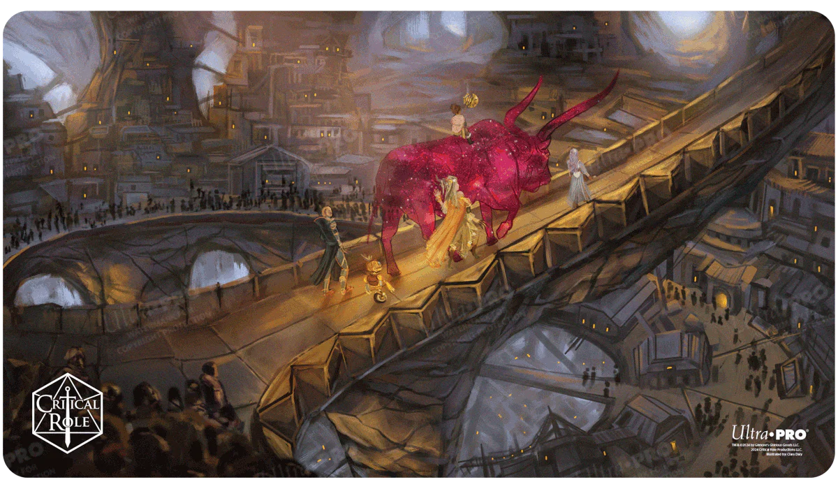 Critical Role PoD Stitched Edge Playmat - Umudara