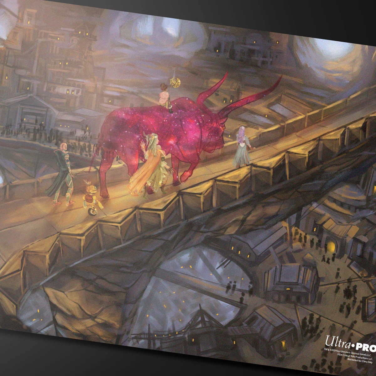 Critical Role PoD Stitched Edge Playmat - Umudara - Image 2