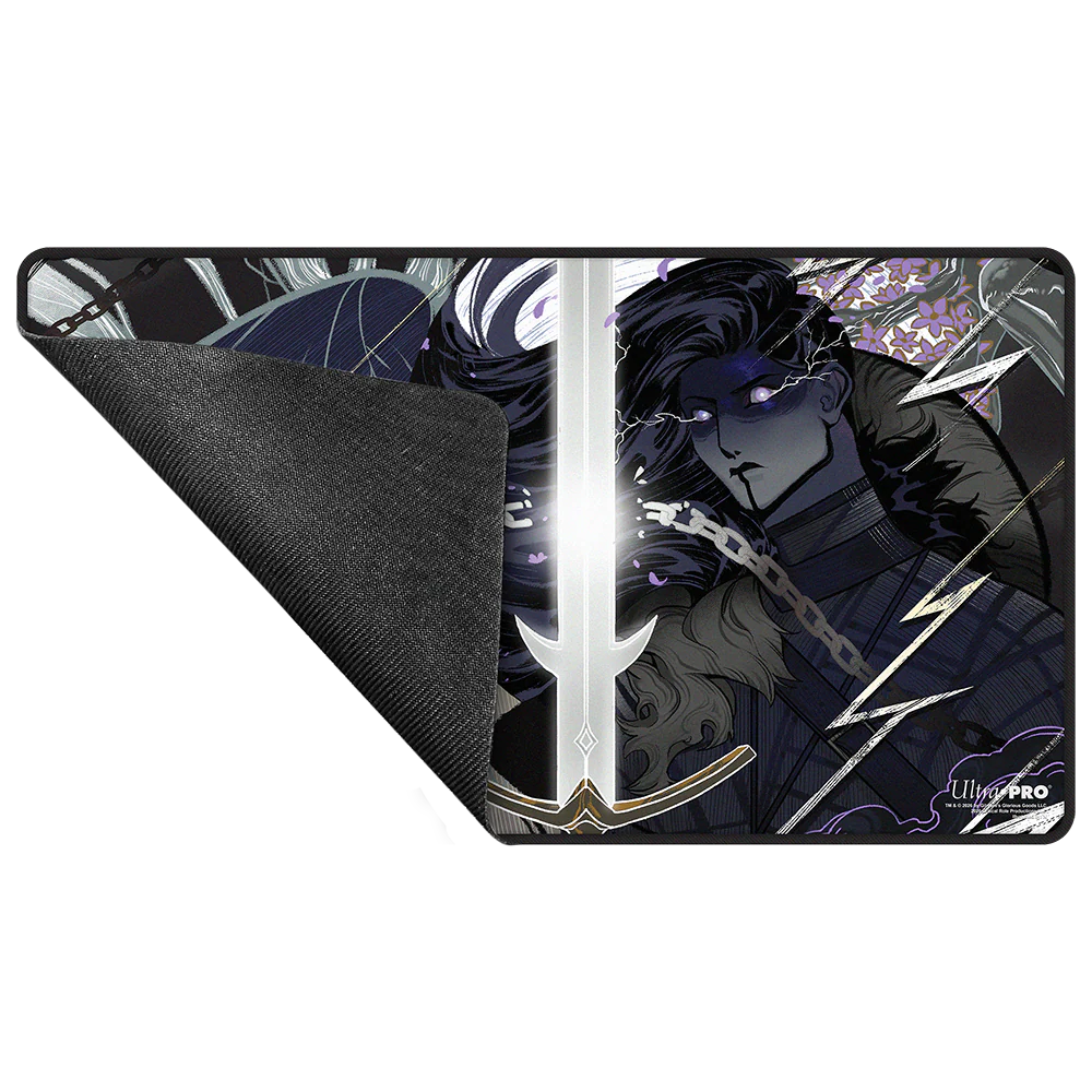 Critical Role Radiants: The Mighty Nein Yasha Nydoorin Black-Stitched Playmat for Tabletop Gaming - Image 3